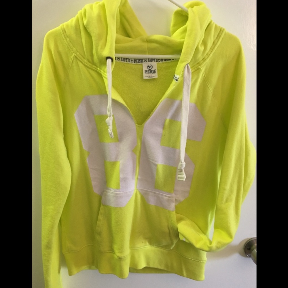 Super cozy PINK brand pullover hoodie!